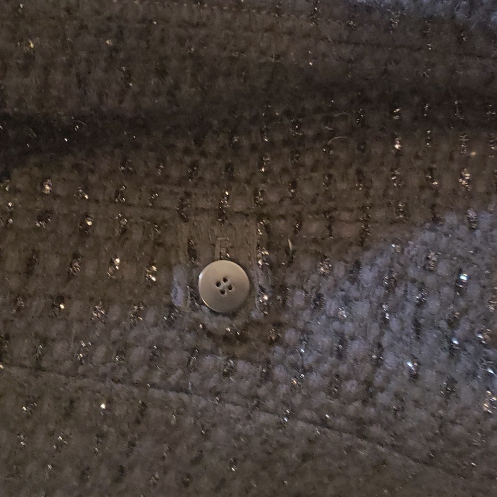 Armani Collezione Tweed Pattern Jacket Size 8 - Picture 5 of 8
